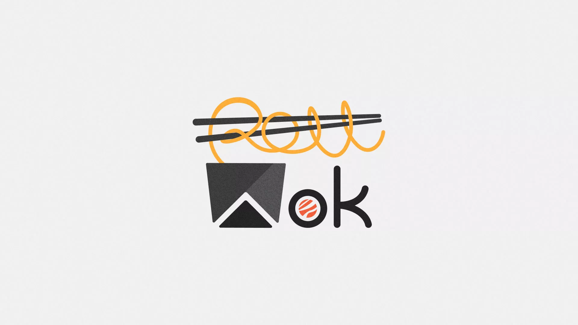 Разработка логотипа в Урене для суши-бара «Roll Wok Club» Разработка логотипа в Урене для суши-бара «Roll Wok Club»